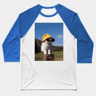 sunny cat Baseball T-Shirt